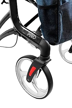 KMINA PRO - 歩行器 高齢者用 室内、歩行車 高齢者用、四輪歩行車 黒 71za34jBHHL.jpg